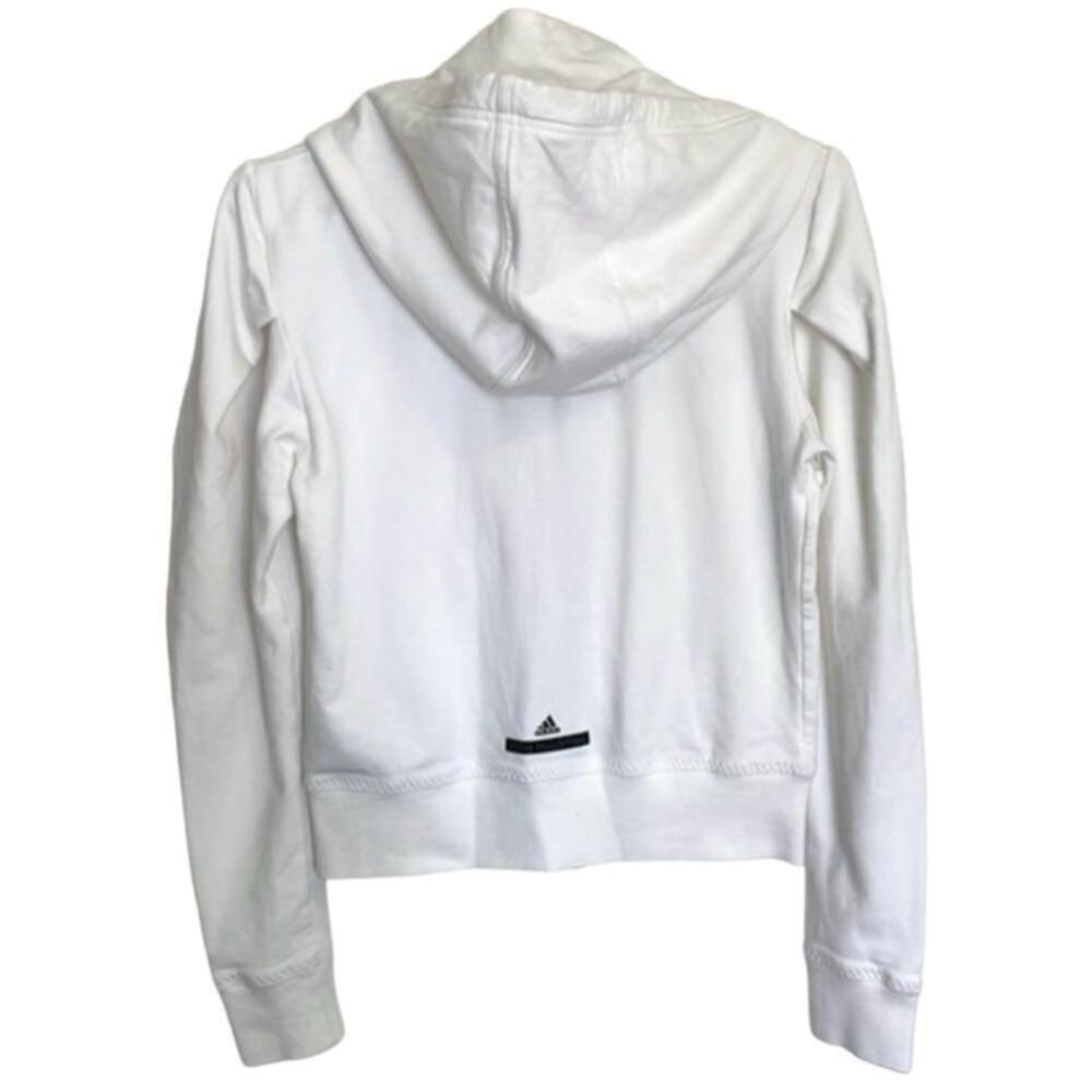 COPY - Adidas Stella McCartney White Full Zip Hoodie - Picture 3 of 9